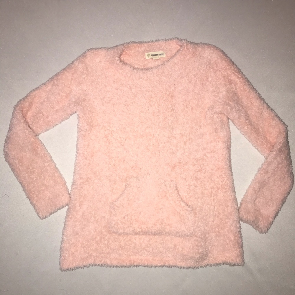 Tucker & Tate Girls Size 6 Pink Chenille Sweater